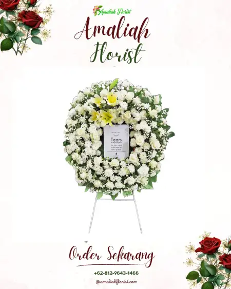 Krans Bunga Duka Kejuron